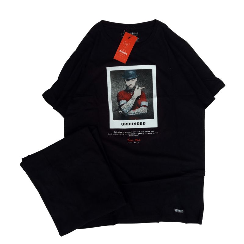 Kaos surfing & skate GROUNDED | like original | thefortunesurf