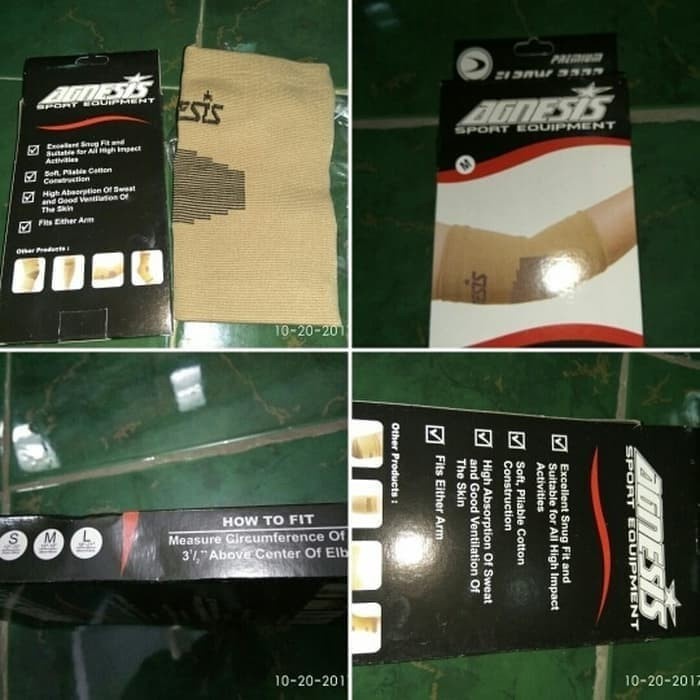Agnesis elbow band supporter sikut protector pelindung sikut AGNESIS ELBOW