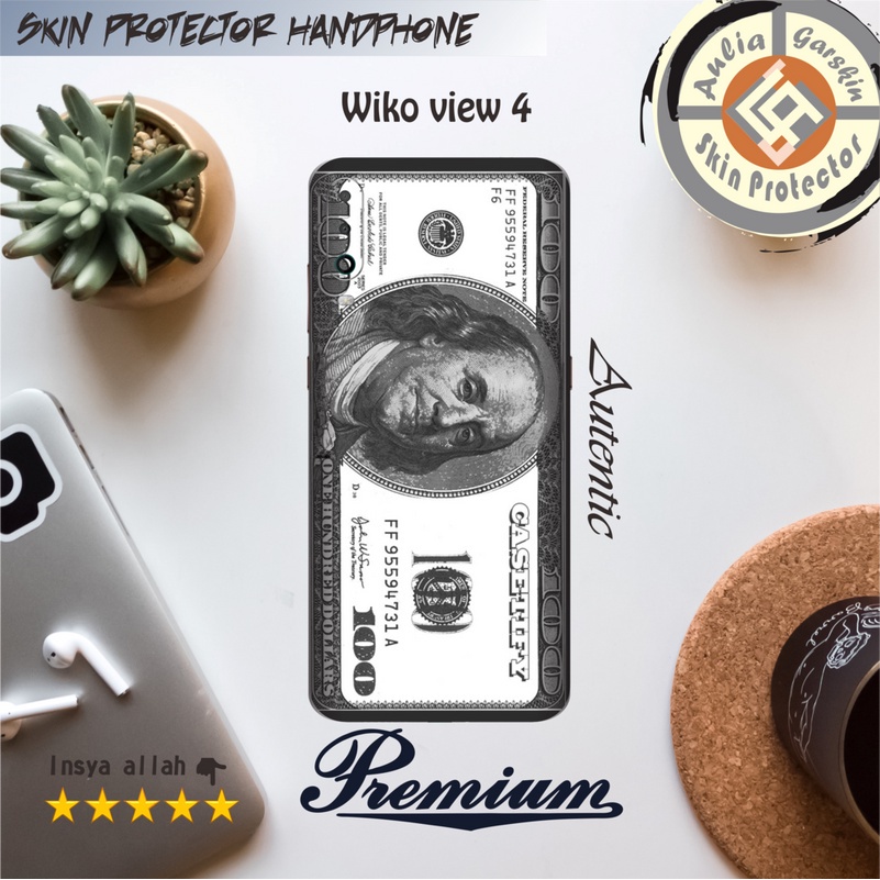 Garskin Hp Wiko View 4 Motif Dol Free Custom Motif (Bisa COD)