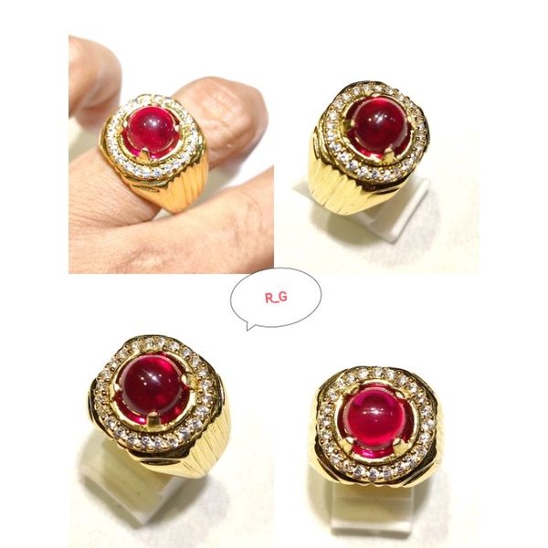CINCIN BATU PERMATA MUSTIKA LIPAN ELEGAN