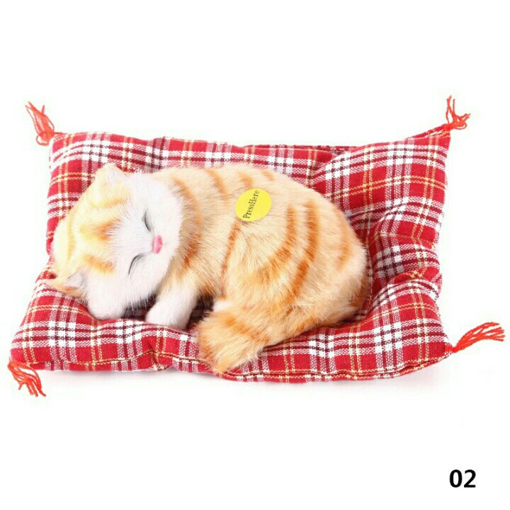 Boneka Simulasi Kucing BISA BERSUARA &quot;MEAUWW&quot; U/ PAJANGAN