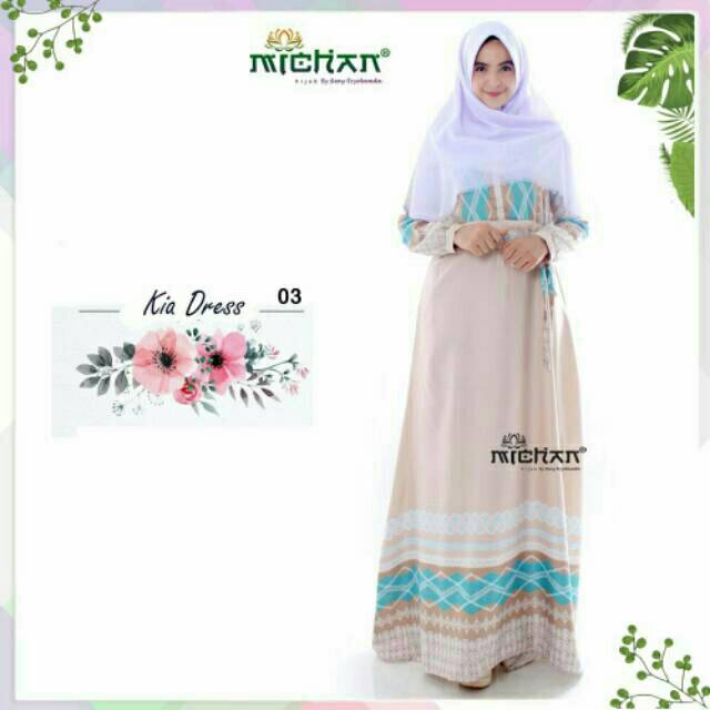 Kia dress gamis busui/gamis muslimah