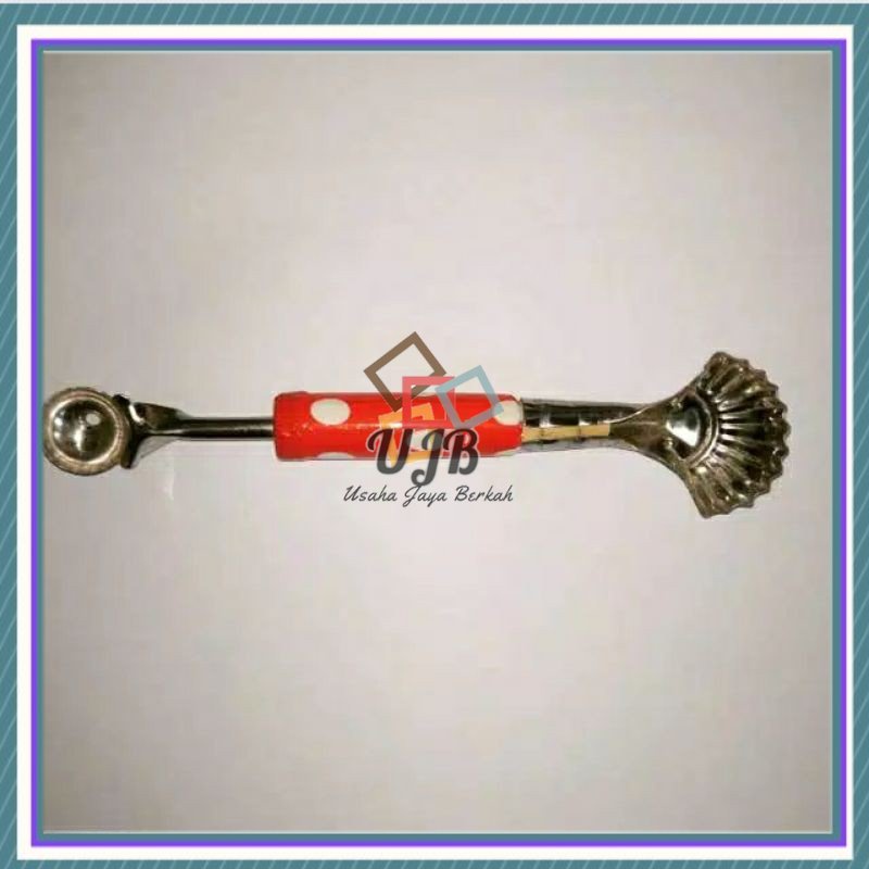 Alat buat es buah bulatan buah ceplokan bulat buah dan kerok degan kerok garbis