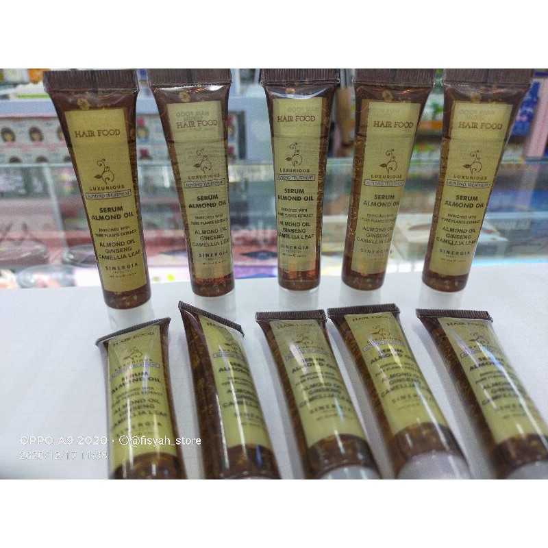 ILVASTO Serum Almond oil (rambut kering & pecah-pecah )