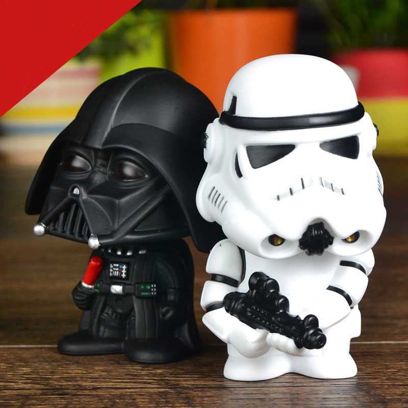 Action Figure Boneka Goyang Mobil Dart Vader Bobble Head Star Wars