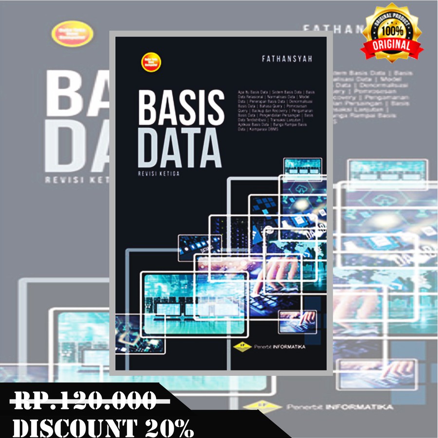 Jual TERMURAH 100% ORIGINAL BUKU BASIS DATA Revisi Ketiga | Shopee ...