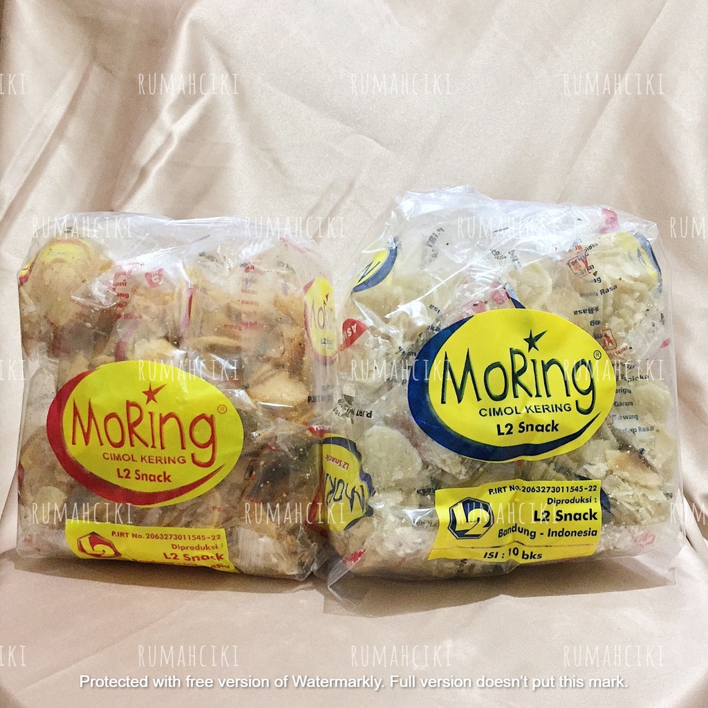 MORING L2 Snack Cimol Kering — 10 pc x 10 gr