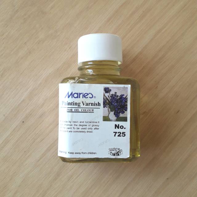 Marie's Painting Varnish Oil Colour No.725 75ml gloss varnish