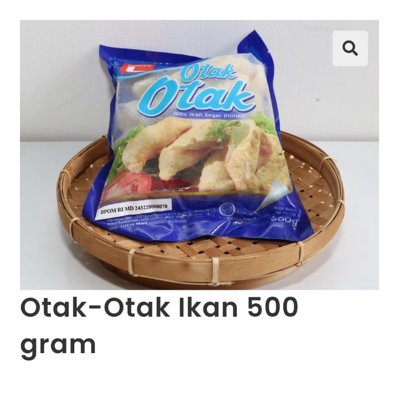 

otak otak ikan Frozen 500gr