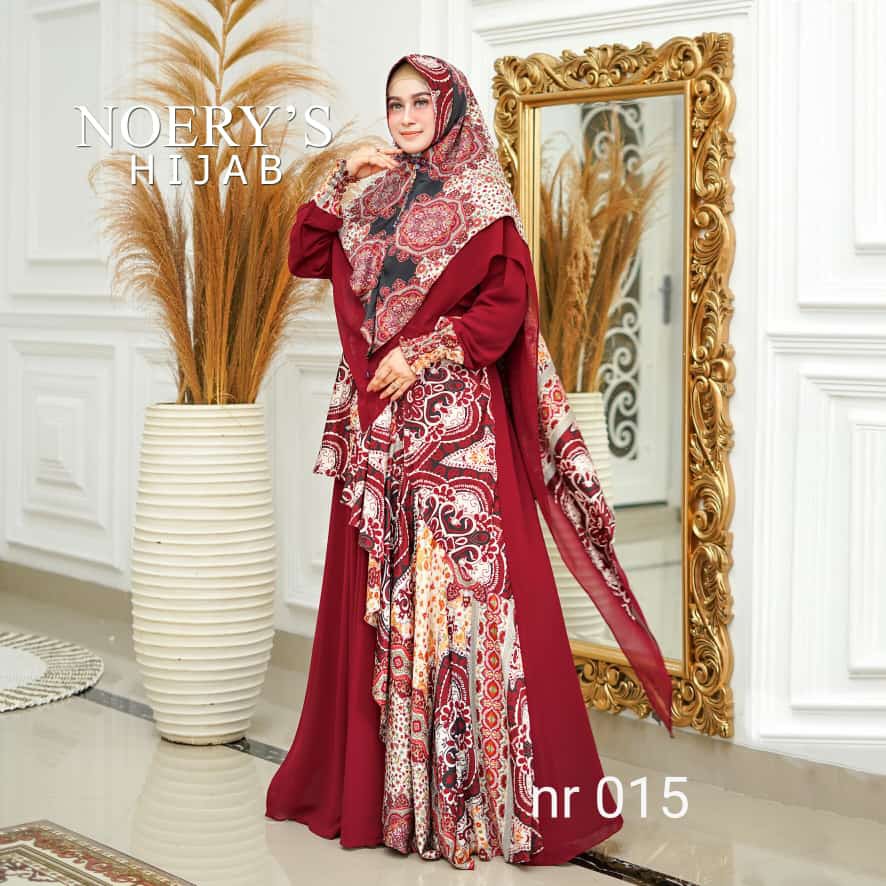 gamis kode Nr015 syari by noerys