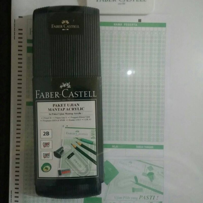 

Hadir Paket Ujian Mantap Akrilik + Papan Jalan Faber-Castell Asli / Original Hot Sale