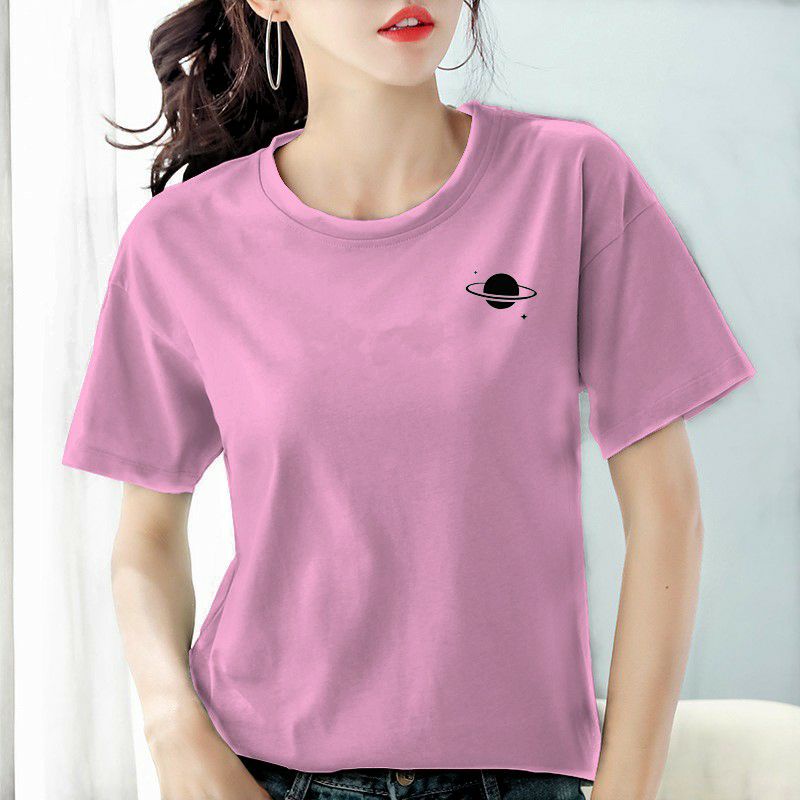 kaos wanita PLANET MINI atasan wanita distro baju kaos lengan pendek perempuan fashion cotton combed