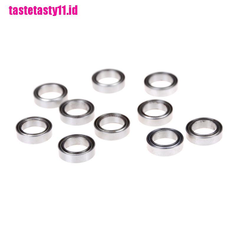 10 PCS 6700ZZ 10x15 x 4mm Bola Pelindung Bahan Metal