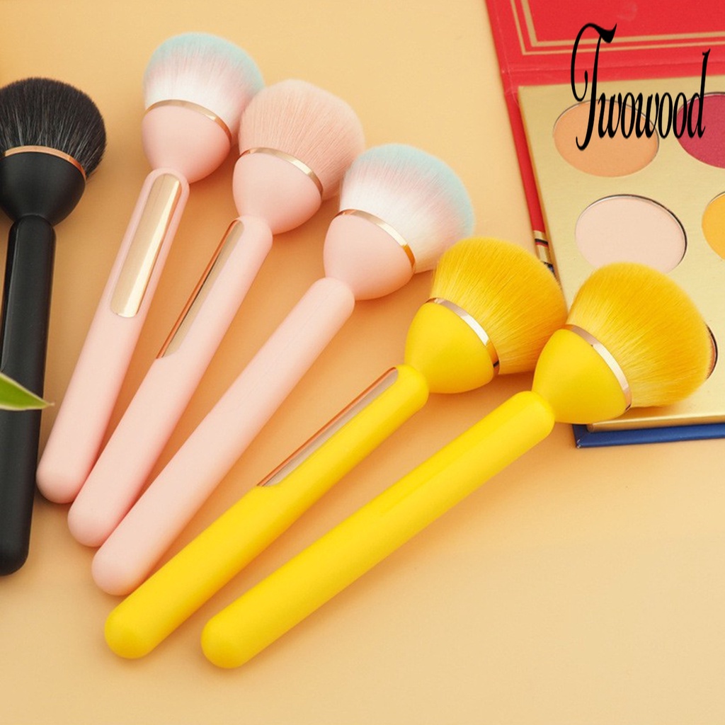 Brush Makeup Portable Multifungsi Bahan Rambut Lembut Untuk Wanita