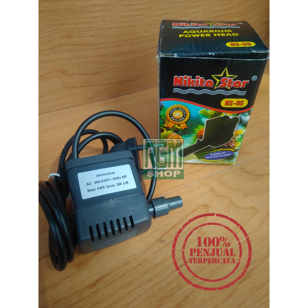 Nikita star NS-05 ns 05 mini power head mesin pompa aquarium aquascape murah