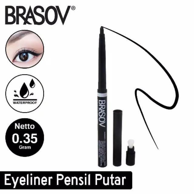 Brasov Eyeliner Automatic 0.35G Waterproof