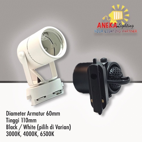 FITTING LAMPU SOROT REL TRACK MR16