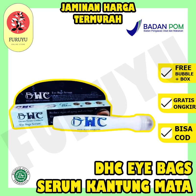 Serum Krim Cream Penghilang Kantung Mata Panda Eyebag Eye bag Garis Kerutan DHC Eye Bag Roller Ori