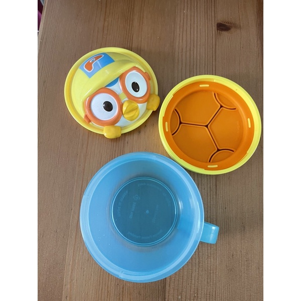 PRELOVED pororo snack cup tempat biskuit anak bayi kue korea