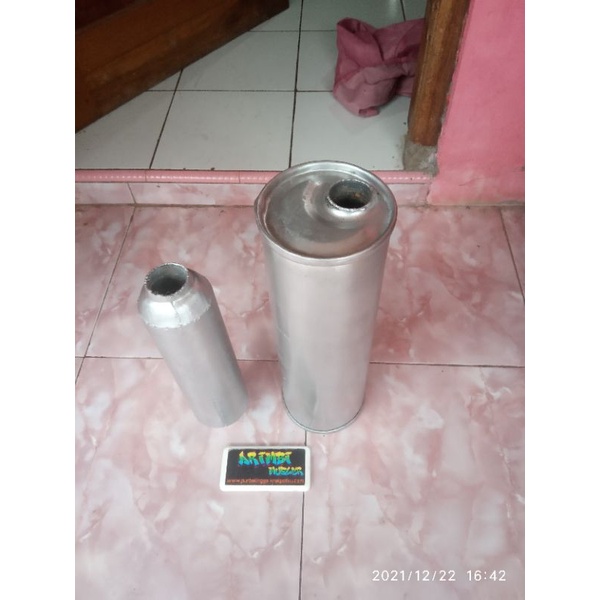 TABUNG STANDAR KNALPOT DAN RESONATOR MOBIL VIOS GEN SATU SOLUNA
