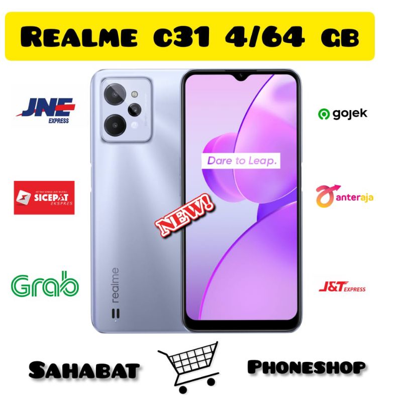 REALME C31 RAM 4/64 GB GARANSI RESMI