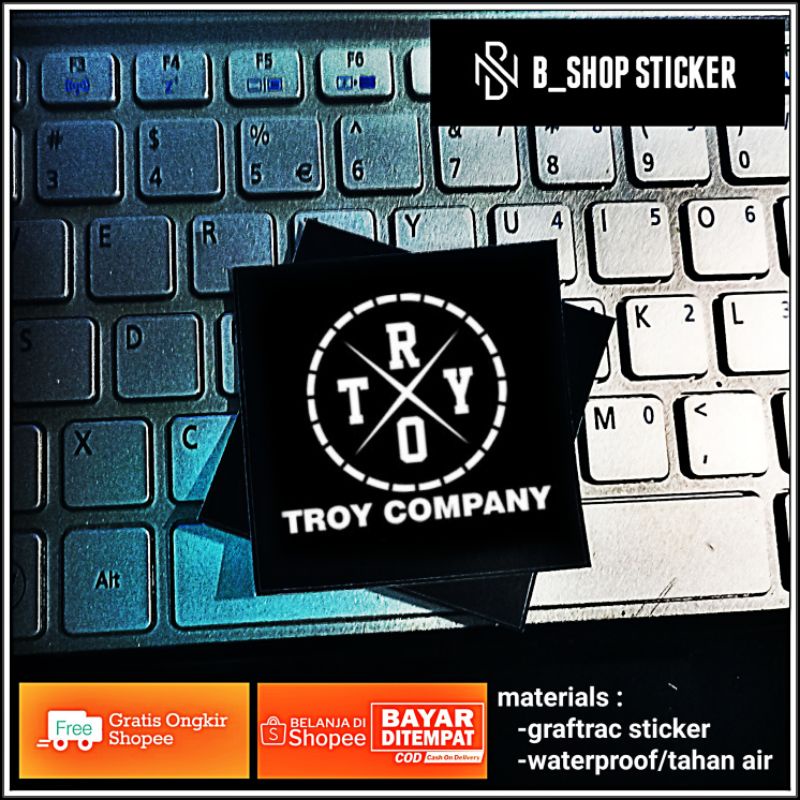 stiker distro troy company/Sticker Troy Company