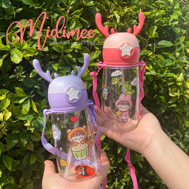 BOTOL MINUM ANAK KARAKTER RABBIT IMPORT 650ml