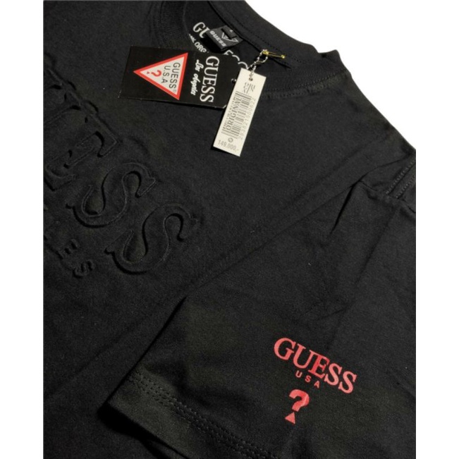 Tshirt kaos guess emboss timbul original catton lck terbaru