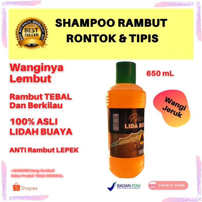 SHAMPOO PENUMBUH RAMBUT BOTAK LIDAH BUAYA SHAMPO PENYUBUR RAMBUT ANTI