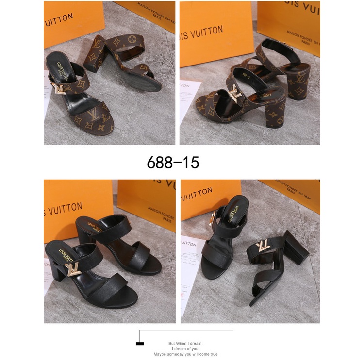 Block Heels Sandals #688-15