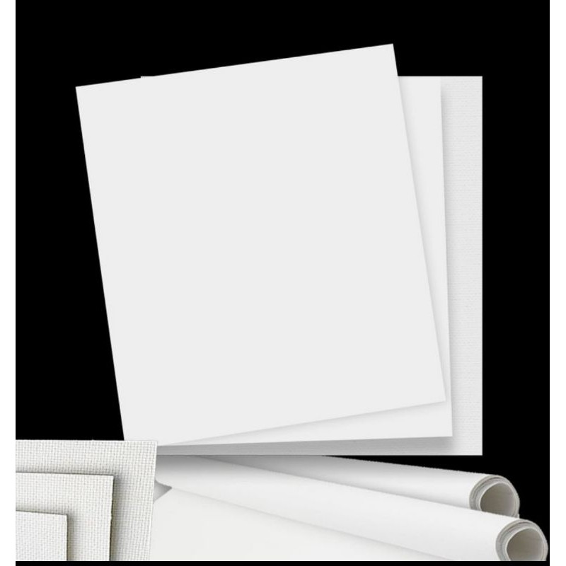 

kanvas 10 x 10 cm putih