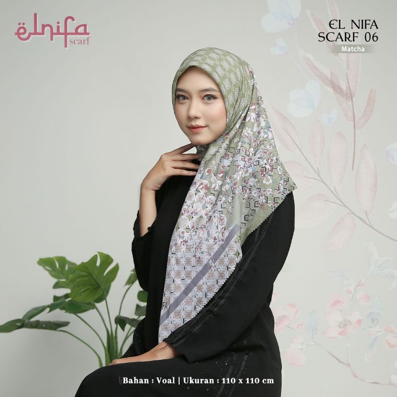 Hijab Scarf elnifa series 6