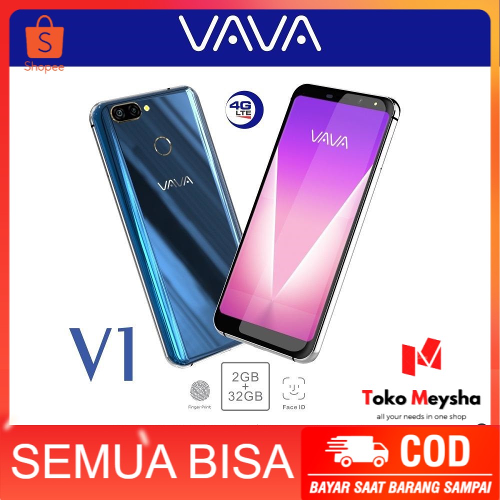 (FINGERPRINT) VAVA V1 4G - ANDROID 5,7" RAM 2GB/32GB - SMARTPHONE - HP ANDROID MURAH