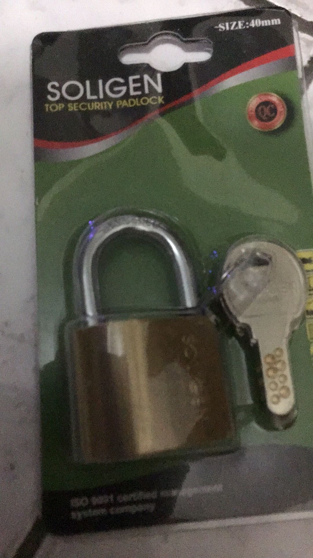 Gembok Soligen Per 40 Mm Pendek Kuningan Computer Key