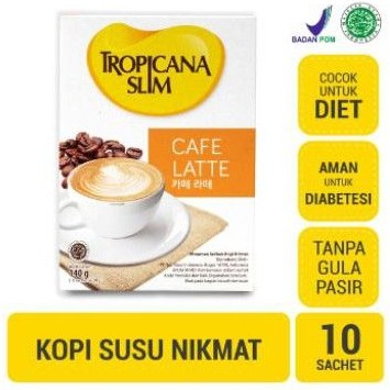 

Tropicana Slim Cafe Latte 140gr