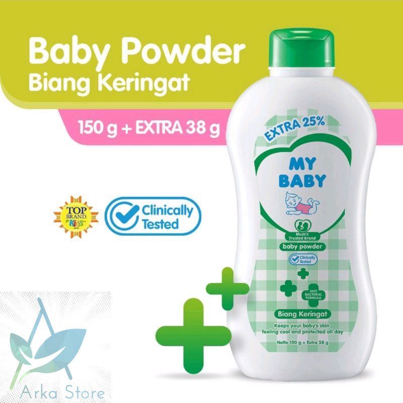 My Baby Powder 150g + 38g | Bedak Bayi My Baby