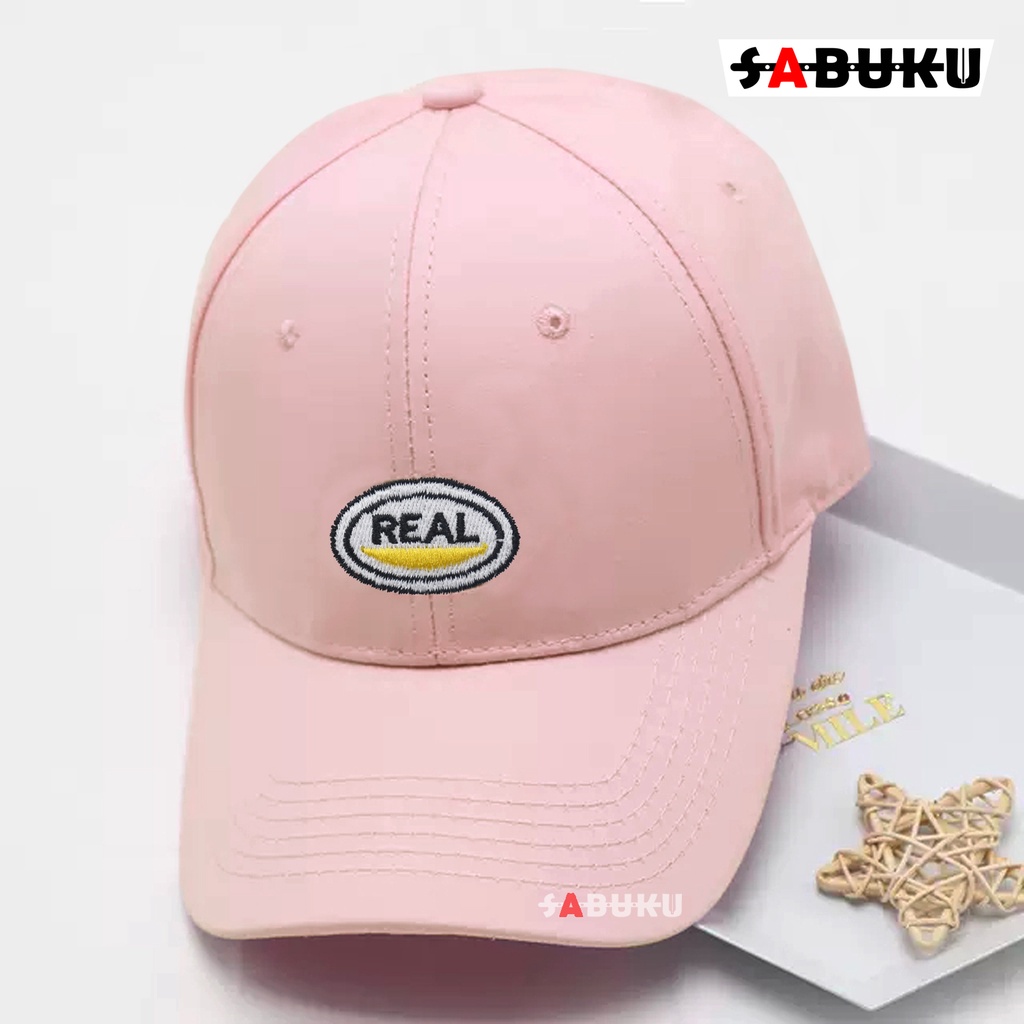 Topi Baseball Pria Wanita Dewasa Bordir REAL Forever Premium Terbaru New York Pria Wanita Dewasa -237