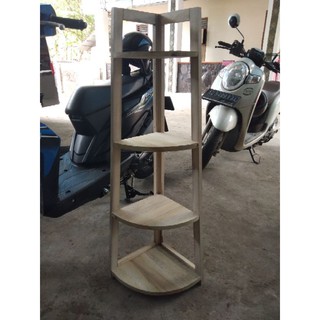 Rak Bunga Kayu Modern Minimalis, Tinggi 100 cm dengan 4 ...