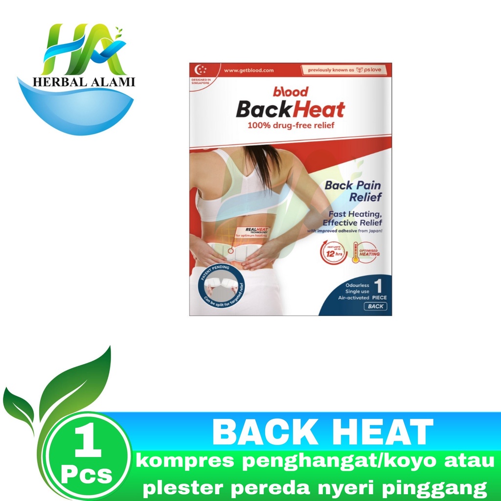 Blood BackHeat Back Pain Relief - Koyo Pereda Nyeri Punggung