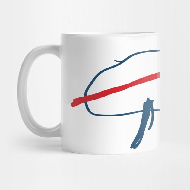 Josh Allen Buffalo Bills Potato Drawing Buffalo