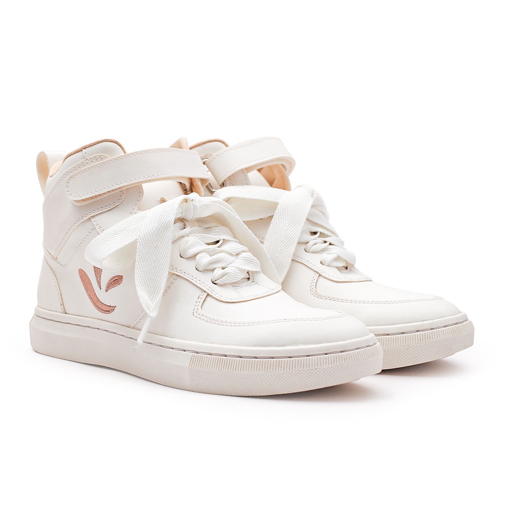 KHAKIKAKIKU Nerby White Lucent Sneakers