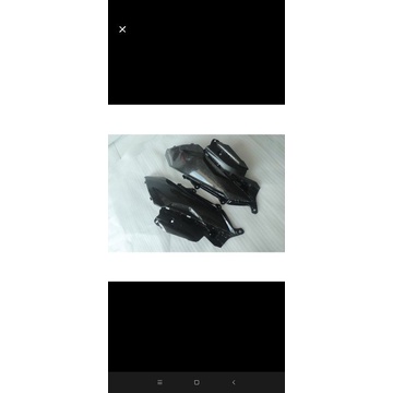 Side Body Carbon Kevlar Honda Vario 125-150 Led New