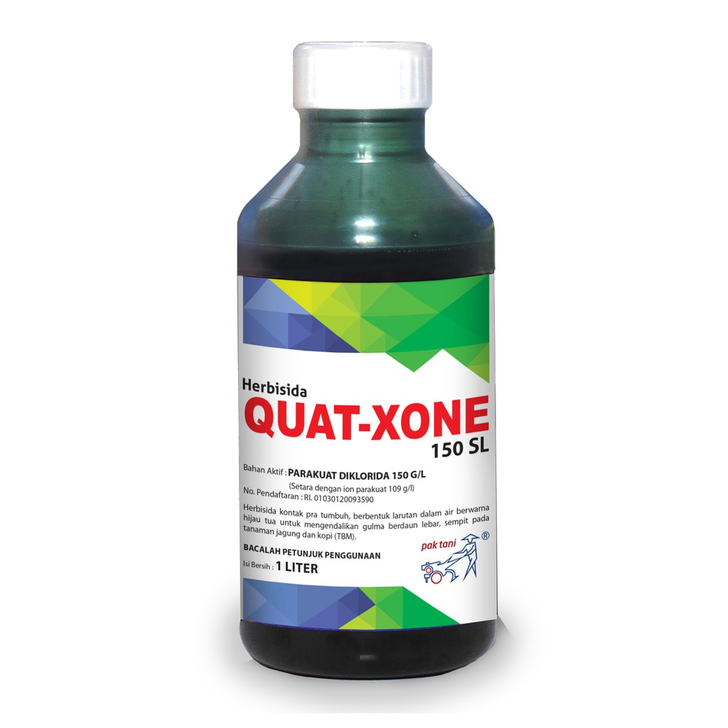 Herbisida QUATXONE 150 SL Pak Tani 1 LTR PRODUK ORIGINAL