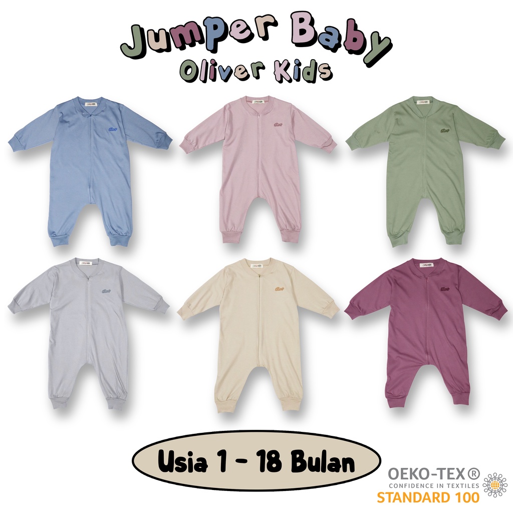 11 - 11 SALE Oliver Kids Jumper Baby Baju Tidur Piyama Bayi Pakaian Bayi Jumper Bayi Sleepsuit Long Jumper Baby Playsuit Baby Baju Piyama Bayi Baby Bodysuit