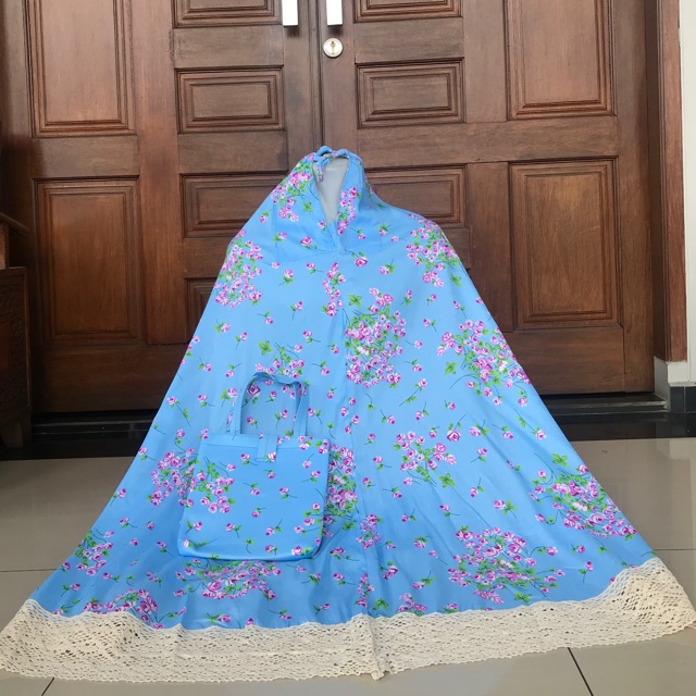 MUKENA RAYON ZAHRA MOTIF RENDA