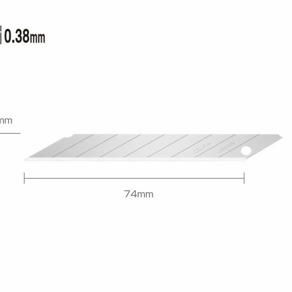 

Gilaa!!! Refill Cutter 9Mm Dkb-5 Spare Blade For Graphic Cutter Olfa Bergaransi