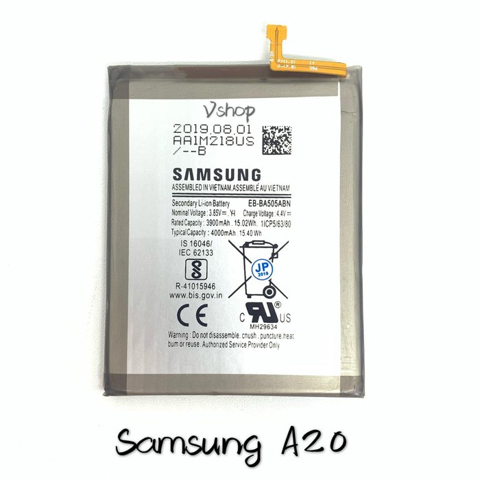 Battery Baterai BATRE SAMSUNG A50 A505 - A30 A305 - A20 A205 BATTERY