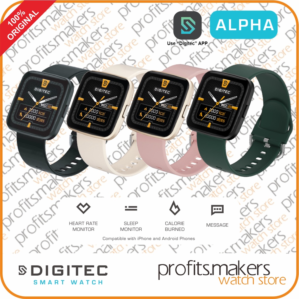 DIGITEC DG SW ALPHA / DG-SW-ALPHA Smart Watch Smartwatch ORIGINAL