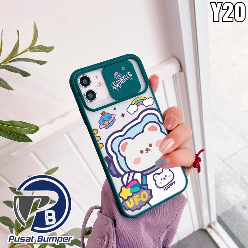 SS069 CASE SLIDE KARAKTER VIVO Y12 Y15 Y17 Y20 Y20S Y12S Y21S Y33S Y30 Y50 Y30I Y51 2020 Y91 Y93 Y95 Y91C Y32 V5 PB682-6
