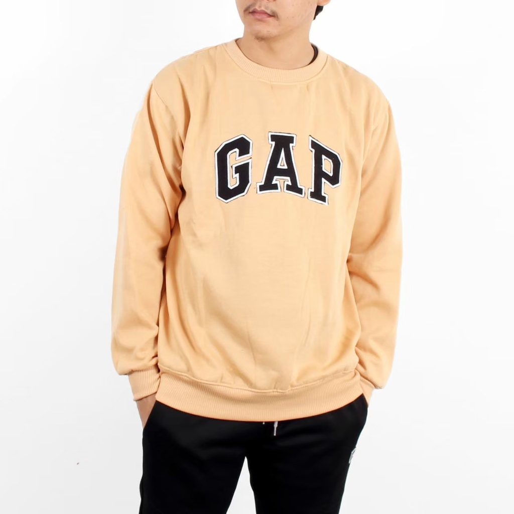 CREWNECK GAP PREMIUM / FONT BPORDIR /JAKET SWEATER GAP PRIA WANITA MURAH/ SWITER OVER SIZE WANITA